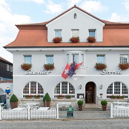 Hotel Gasthof Zum Storch Schlüsselfeld Eksteriør billede